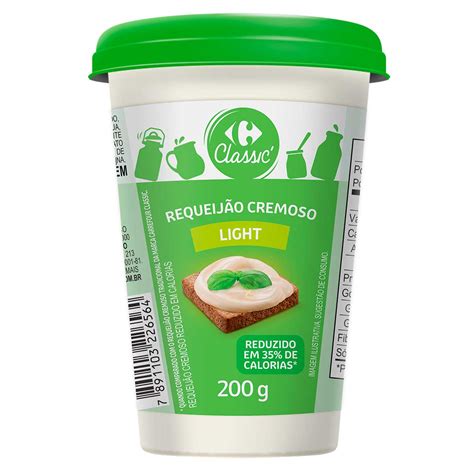 How many calories are in requeijao cremoso light - calories, carbs, nutrition