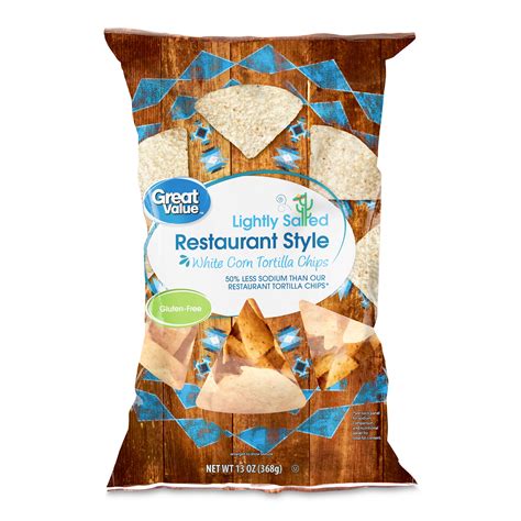 How many calories are in restaurant style white corn tortilla chips - calories, carbs, nutrition