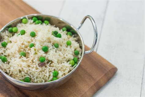 How many calories are in rice basmati pulao with peas 1/2 cup - calories, carbs, nutrition