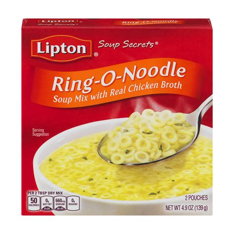 How many calories are in ring-o-noodle soup - calories, carbs, nutrition