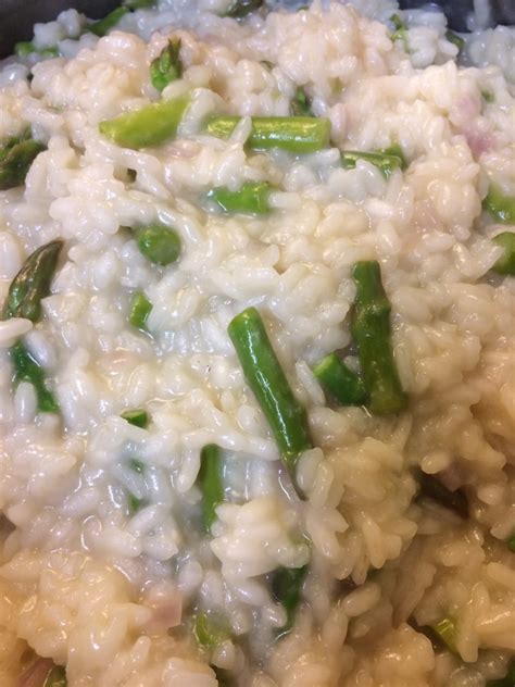 How many calories are in risotto with asparagus - calories, carbs, nutrition