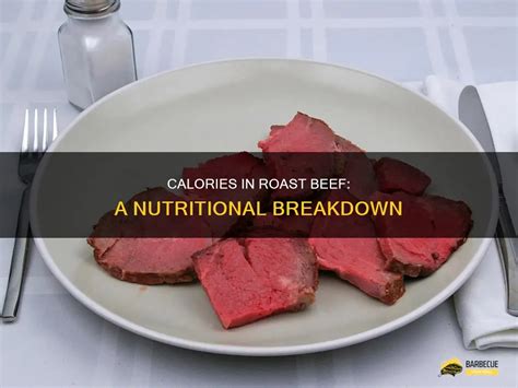 How many calories are in roast beef - calories, carbs, nutrition