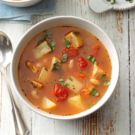 How many calories are in roast pork and vegetable soup - calories, carbs, nutrition