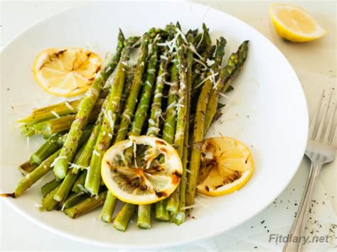 How many calories are in roasted asparagus - calories, carbs, nutrition