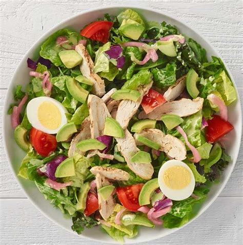 How many calories are in roasted chicken cobb salad - calories, carbs, nutrition