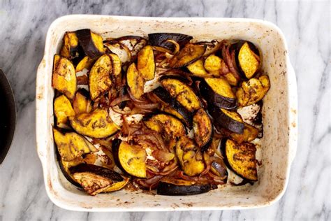 How many calories are in roasted eggplant with curried lentils - calories, carbs, nutrition