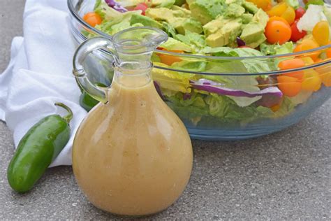 How many calories are in roasted jalapeno vinaigrette - calories, carbs, nutrition