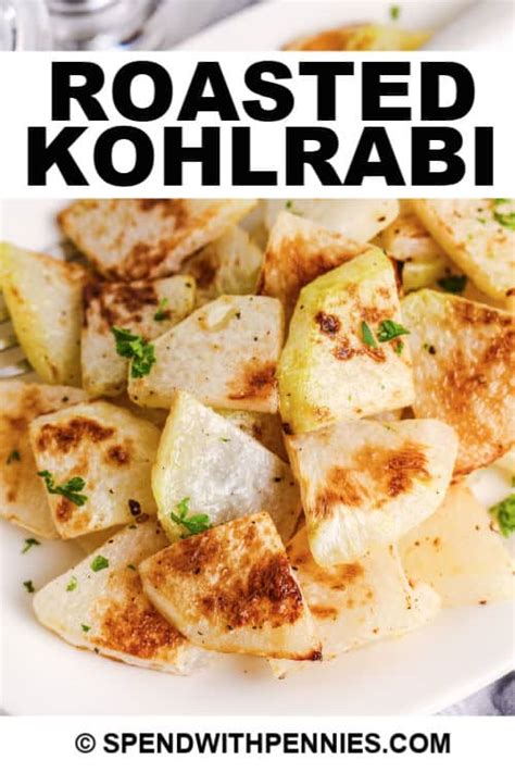 How many calories are in roasted kohlrabi - calories, carbs, nutrition