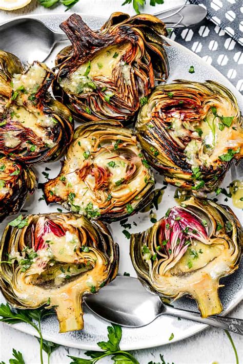 How many calories are in roasted mushrooms and artichokes - calories, carbs, nutrition