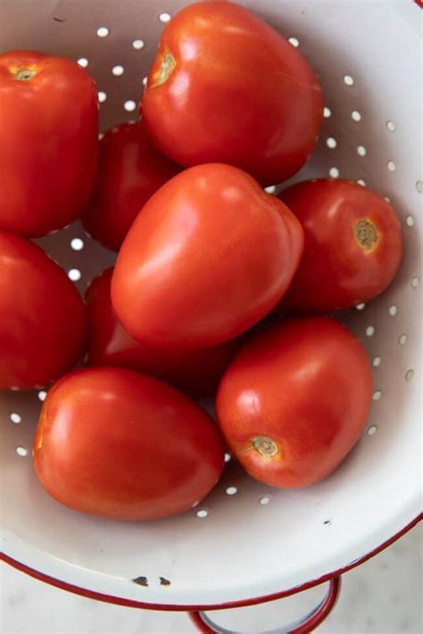 How many calories are in roasted plum tomatoes - calories, carbs, nutrition