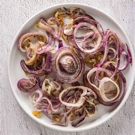 How many calories are in roasted red onions, sliced - calories, carbs, nutrition