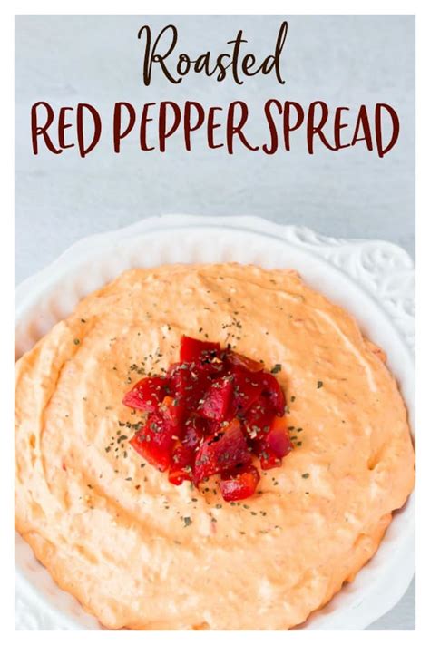 How many calories are in roasted red pepper spread - calories, carbs, nutrition