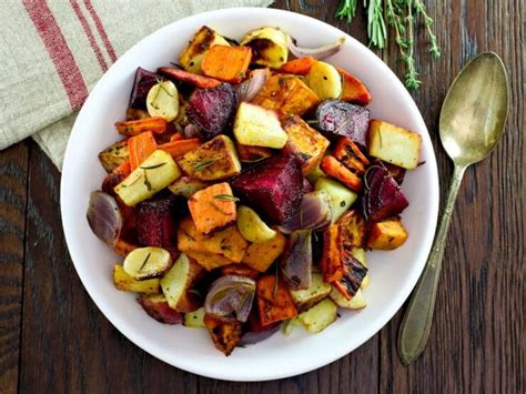 How many calories are in roasted root vegetables and kamut blend - calories, carbs, nutrition