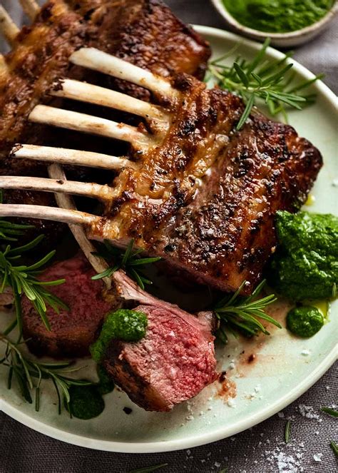 How many calories are in roasted rosemary rack of lamb - calories, carbs, nutrition