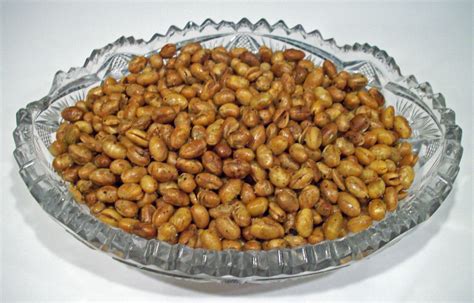 How many calories are in roasted soy nuts - calories, carbs, nutrition