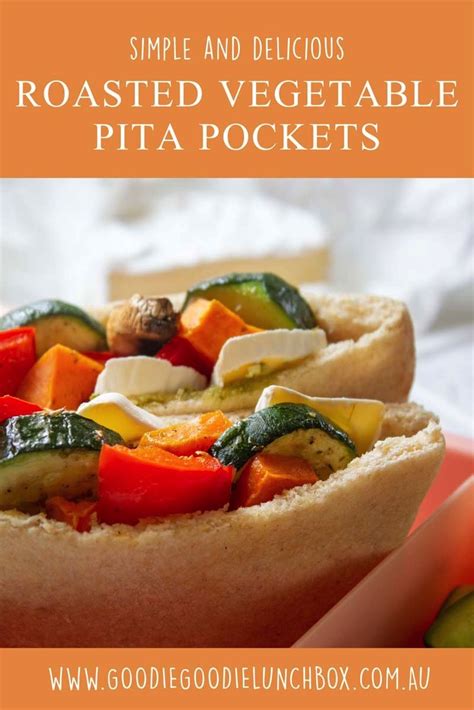 How many calories are in roasted vegetable pita - calories, carbs, nutrition