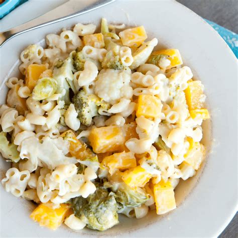 How many calories are in roasted veggie mac & cheese - calories, carbs, nutrition