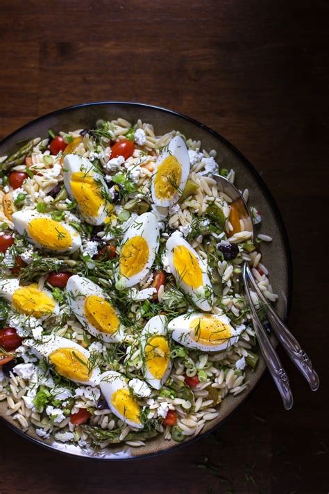 How many calories are in rosemary chicken breast spring orzo salad - calories, carbs, nutrition