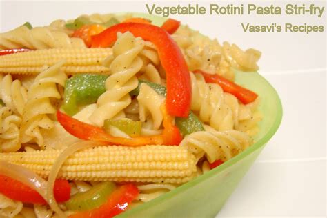 How many calories are in rotini and vegetable stir fry - calories, carbs, nutrition