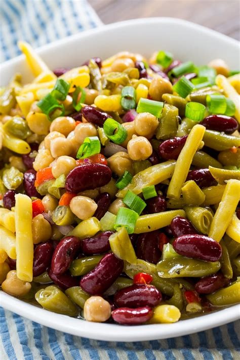 How many calories are in salad 4 bean - calories, carbs, nutrition