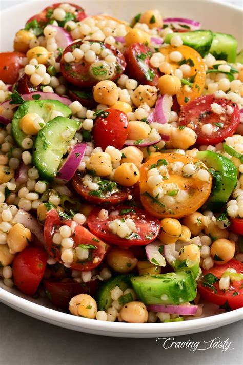 How many calories are in salad couscous israeli & roasted corn 1 oz - calories, carbs, nutrition