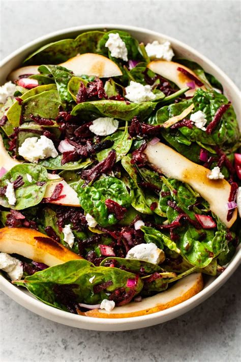 How many calories are in salad entree spinach beets cabbage & amaranth 8 oz - calories, carbs, nutrition