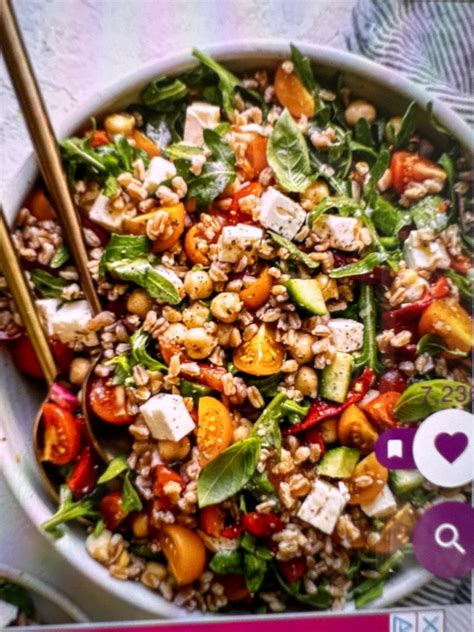 How many calories are in salad farro fruity 1 oz - calories, carbs, nutrition