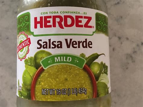 How many calories are in salsa verde ii - calories, carbs, nutrition