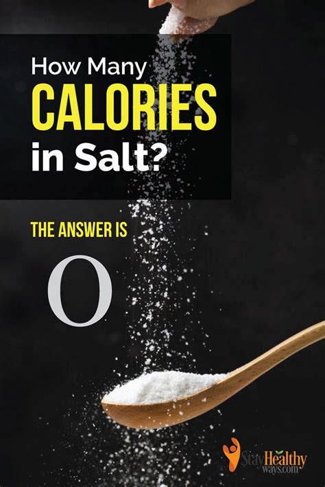 How many calories are in salt free - calories, carbs, nutrition