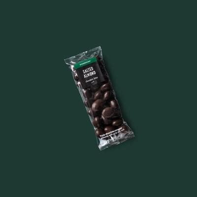 How many calories are in salted almond chocolate bites - calories, carbs, nutrition