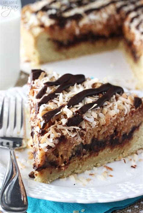 How many calories are in samoa cookie cake - calories, carbs, nutrition