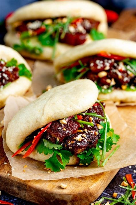 How many calories are in sand bao pork belly korean - calories, carbs, nutrition