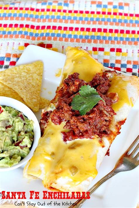 How many calories are in santa fe enchilada - calories, carbs, nutrition