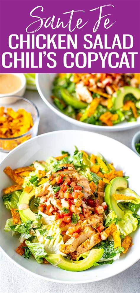 How many calories are in santa fe style chicken salad - calories, carbs, nutrition