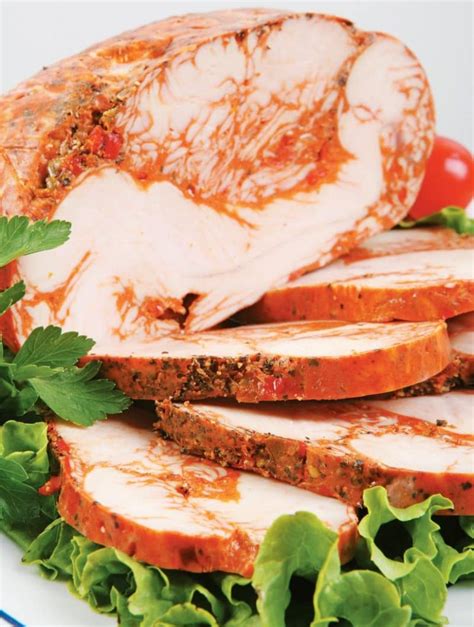 How many calories are in santa fe style turkey breast with gravy, chopped - calories, carbs, nutrition