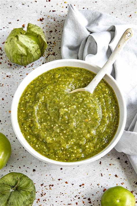 How many calories are in sauce, salsa, verde, ready-to-serve - calories, carbs, nutrition