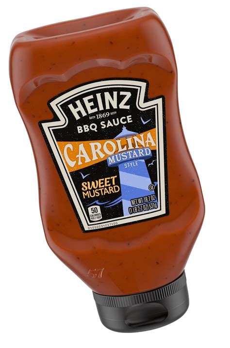 How many calories are in sauce bbq carolina mustard 2 oz ladle - calories, carbs, nutrition