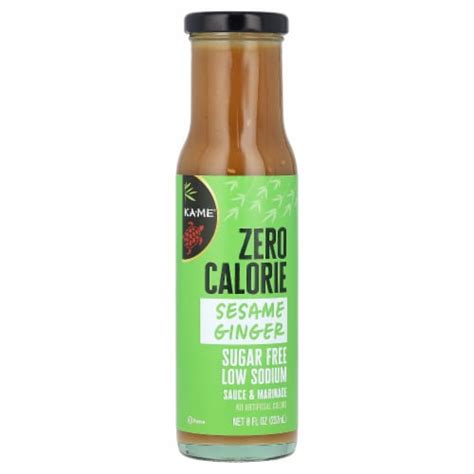 How many calories are in sauce ginger sesame 2 oz ladle - calories, carbs, nutrition