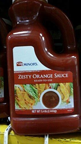 How many calories are in sauce orange zesty conv 2 oz ladle - calories, carbs, nutrition