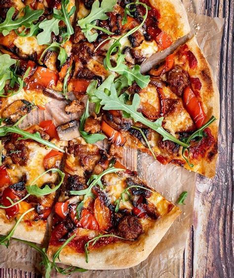 How many calories are in sausage mushroom pepper flatbread (14170.0) - calories, carbs, nutrition