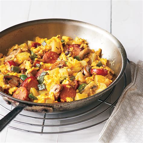 How many calories are in sausage scramble - calories, carbs, nutrition