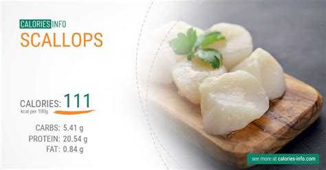 How many calories are in scallops 20/30 ct coconut curry rice - calories, carbs, nutrition