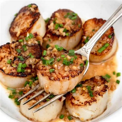 How many calories are in scallops with spice oil - calories, carbs, nutrition