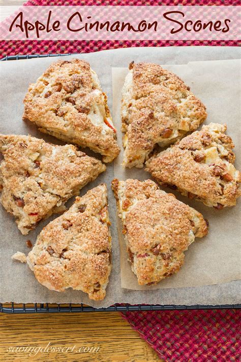 How many calories are in scone dough apple cinnamon mini - calories, carbs, nutrition