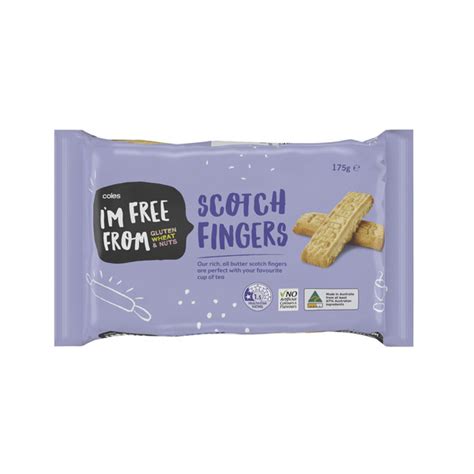 How many calories are in scotch finger - calories, carbs, nutrition