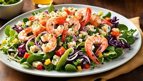 How many calories are in seafood salad - calories, carbs, nutrition