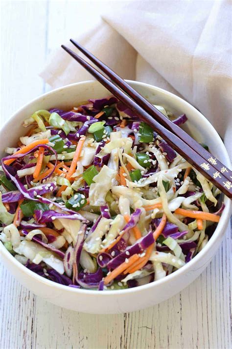 How many calories are in sesame dijon cabbage salad - calories, carbs, nutrition