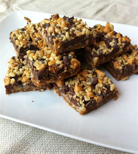 How many calories are in seven layer bars - calories, carbs, nutrition