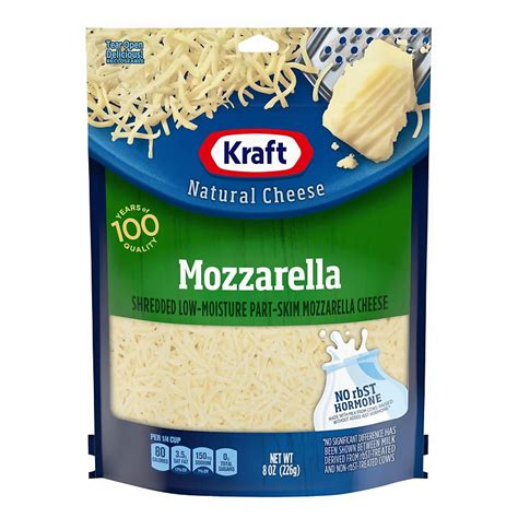 How many calories are in shredded low-moisture part-skim mozzarella cheese - calories, carbs, nutrition