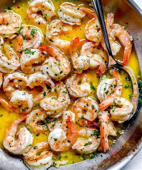 How many calories are in shrimp 71/90 scampi 1/2 cup - calories, carbs, nutrition